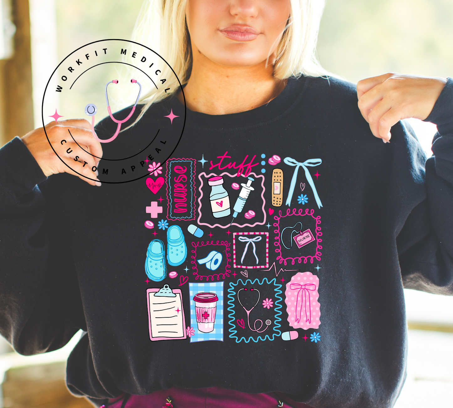 Nurse Bible Crewneck