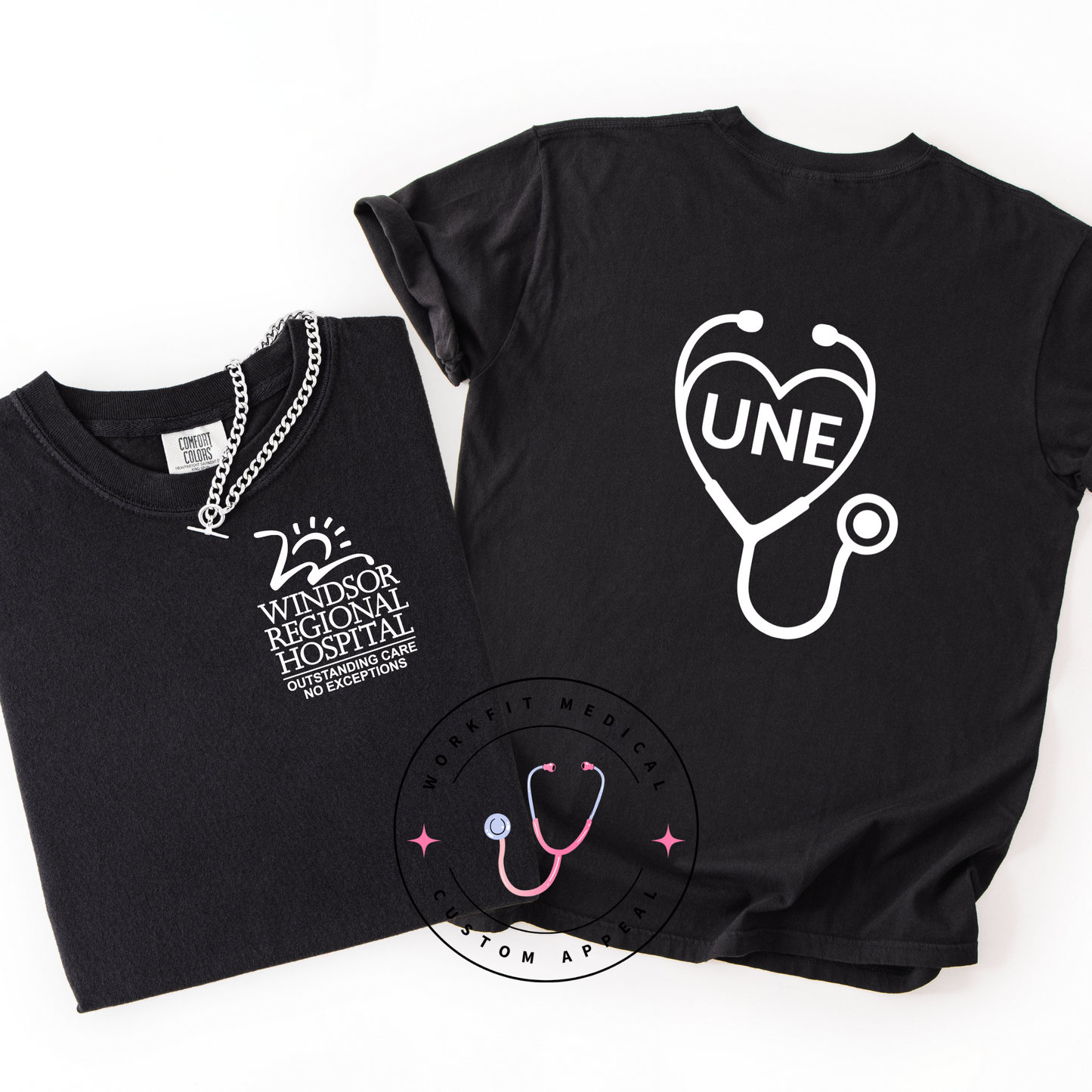 WRH UNE doubled Sided Tee