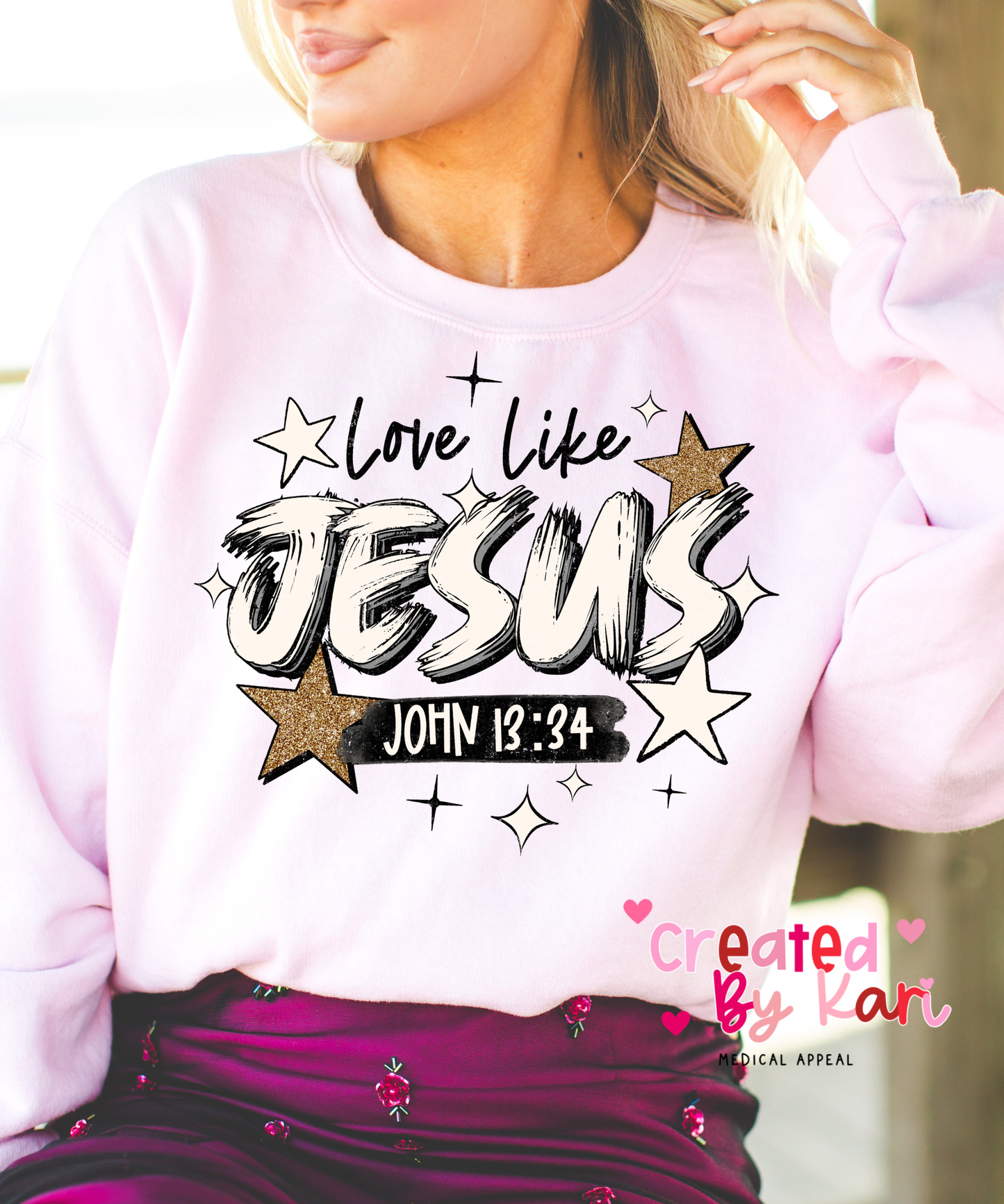 Love like Jesus Crewneck