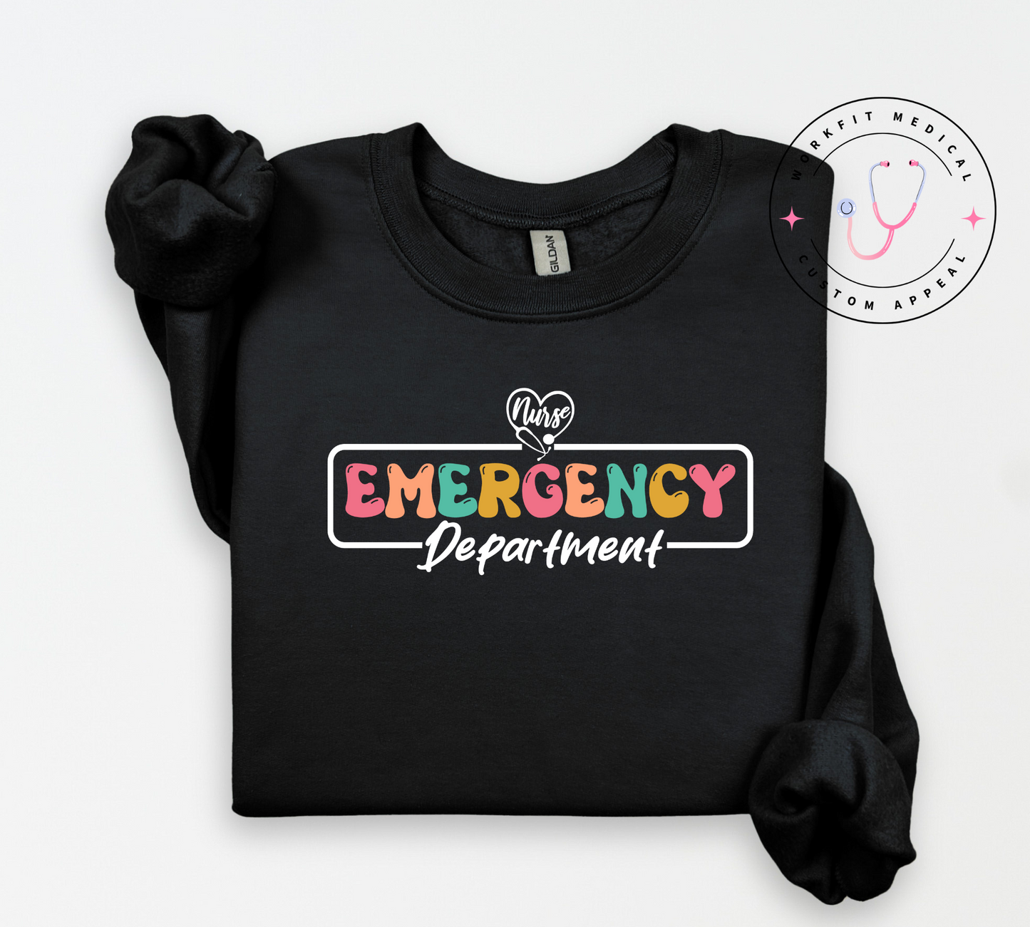 Emergency Nurse Crewnecks