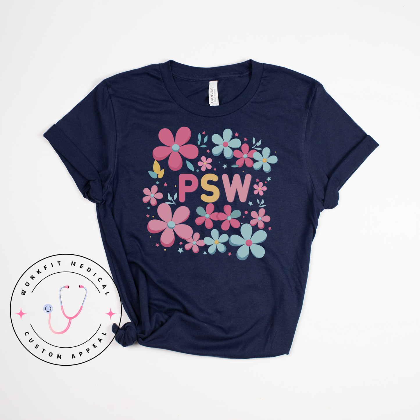 Vintage Floral PSW Tee