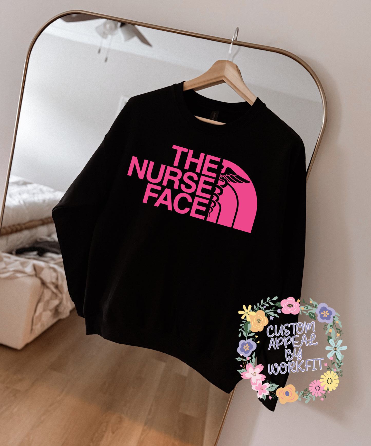 The Nurse Face Crewneck