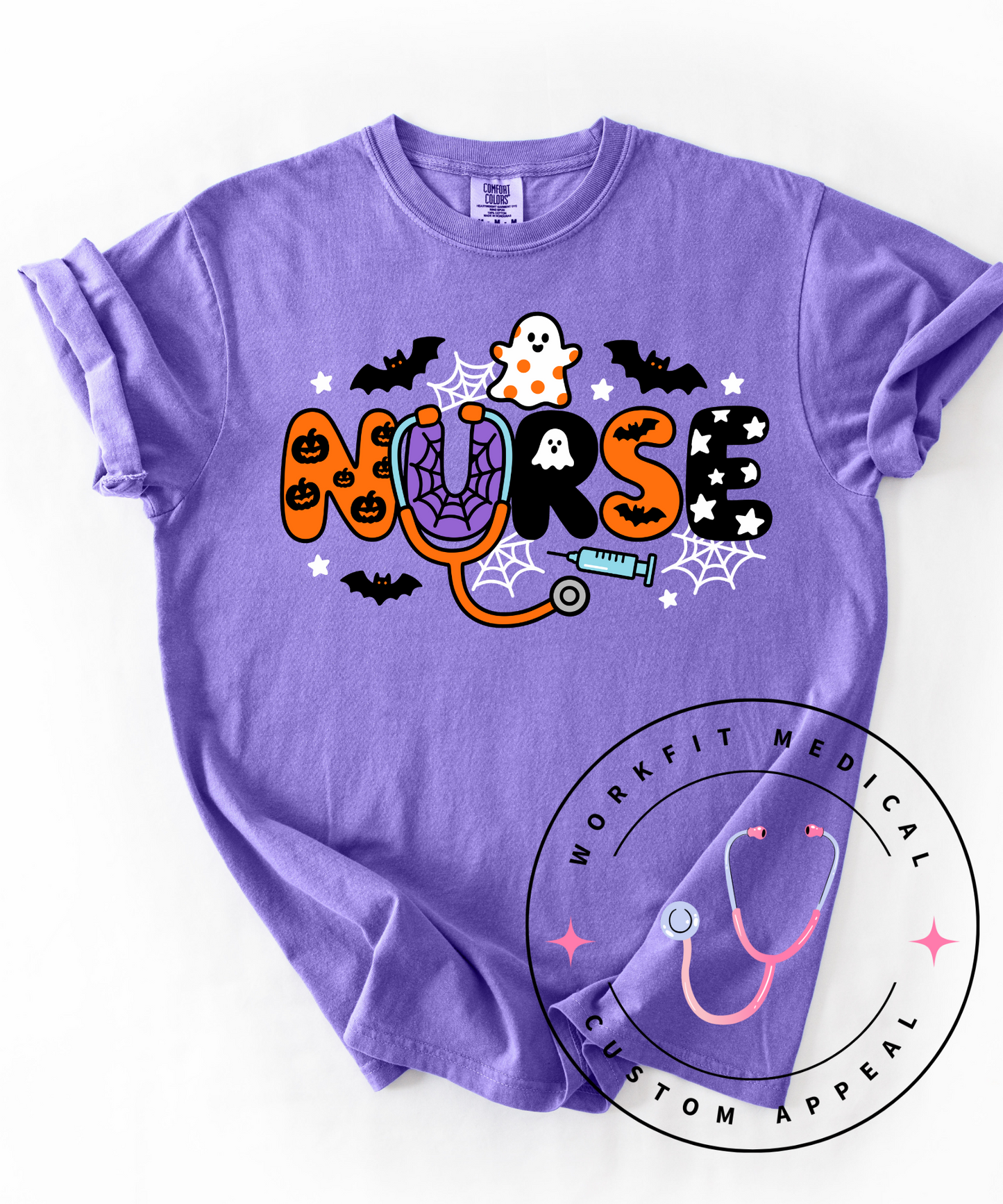 Nurse Doodle Halloween Tee
