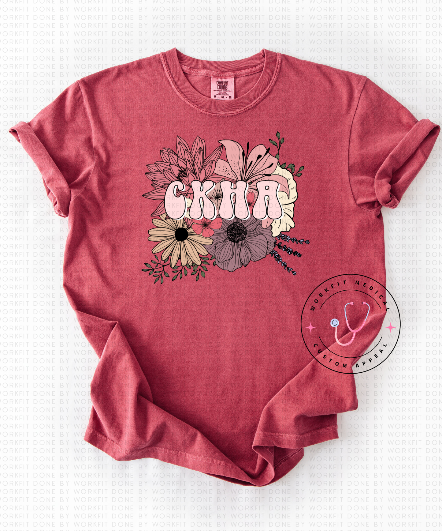CKHA floral T-Shirt
