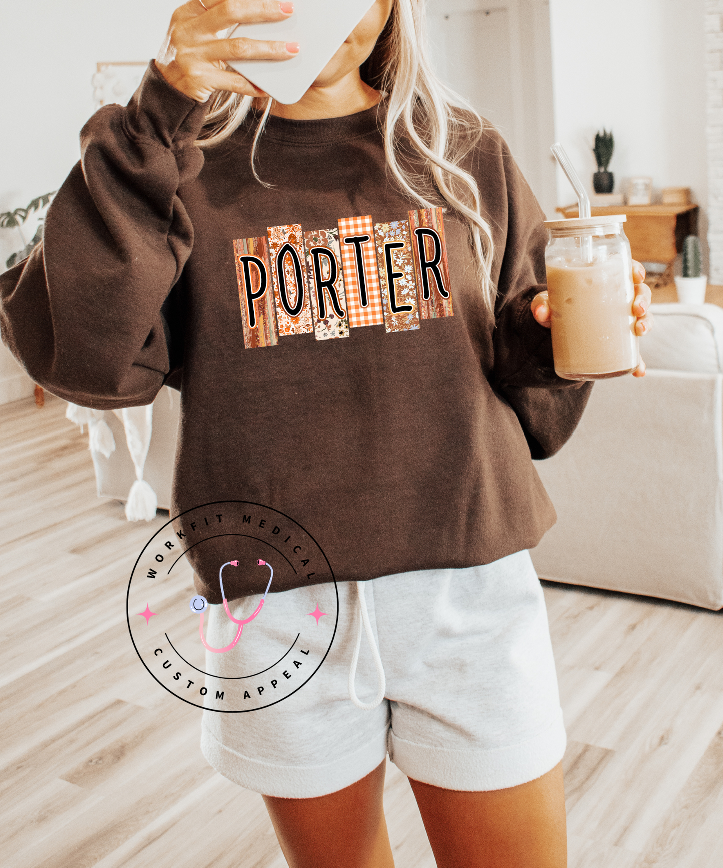 More Fall PORTER Crewneck