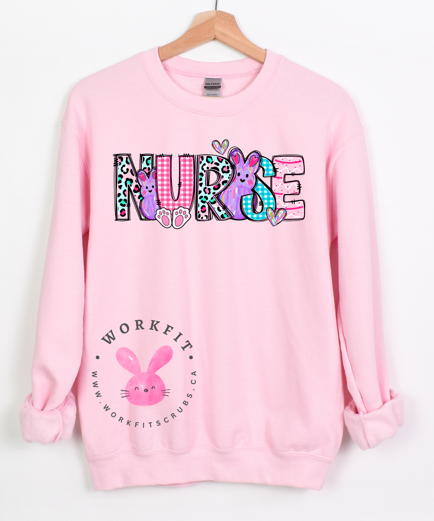 Nurse Bunny Crewneck