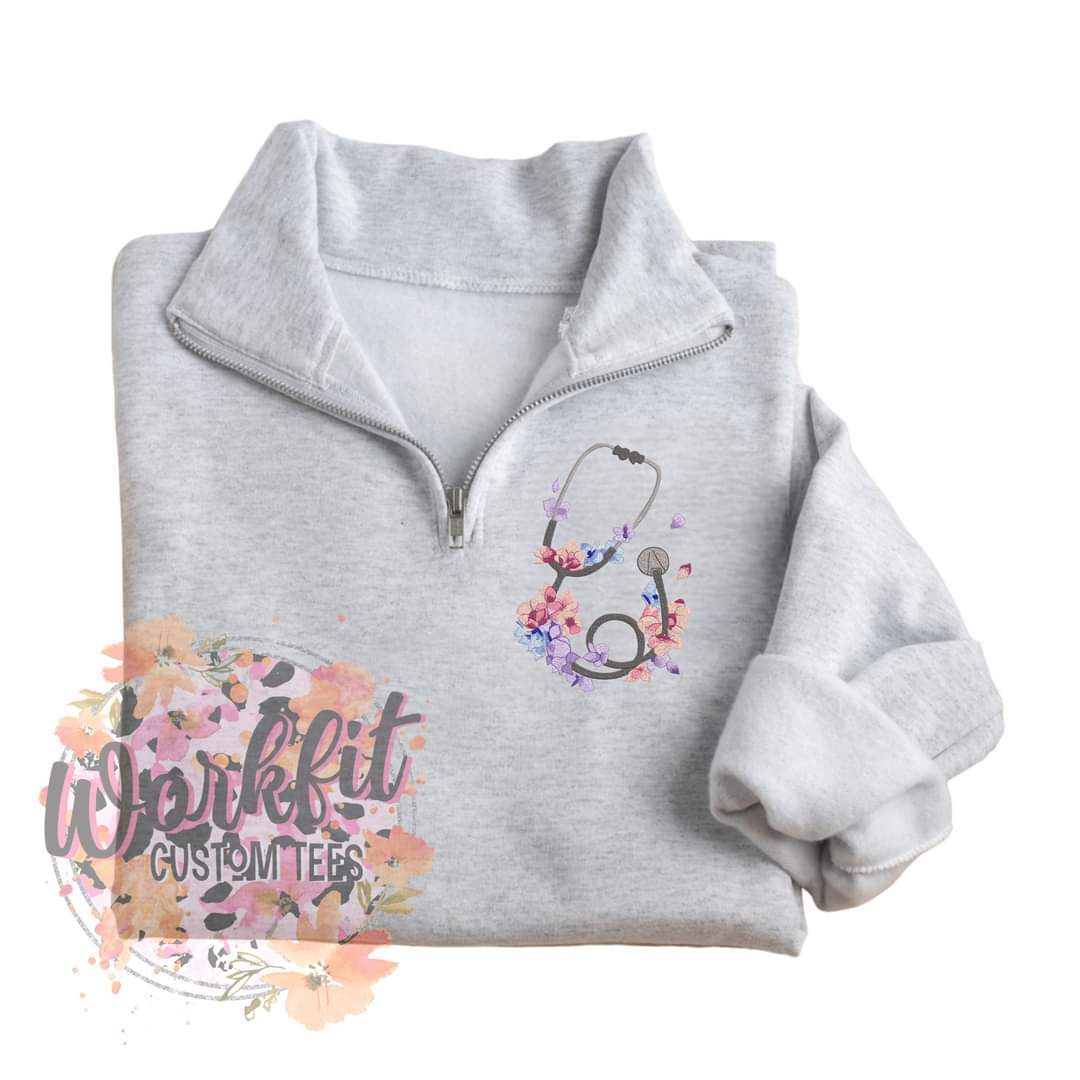 Embroidered Stethoscope