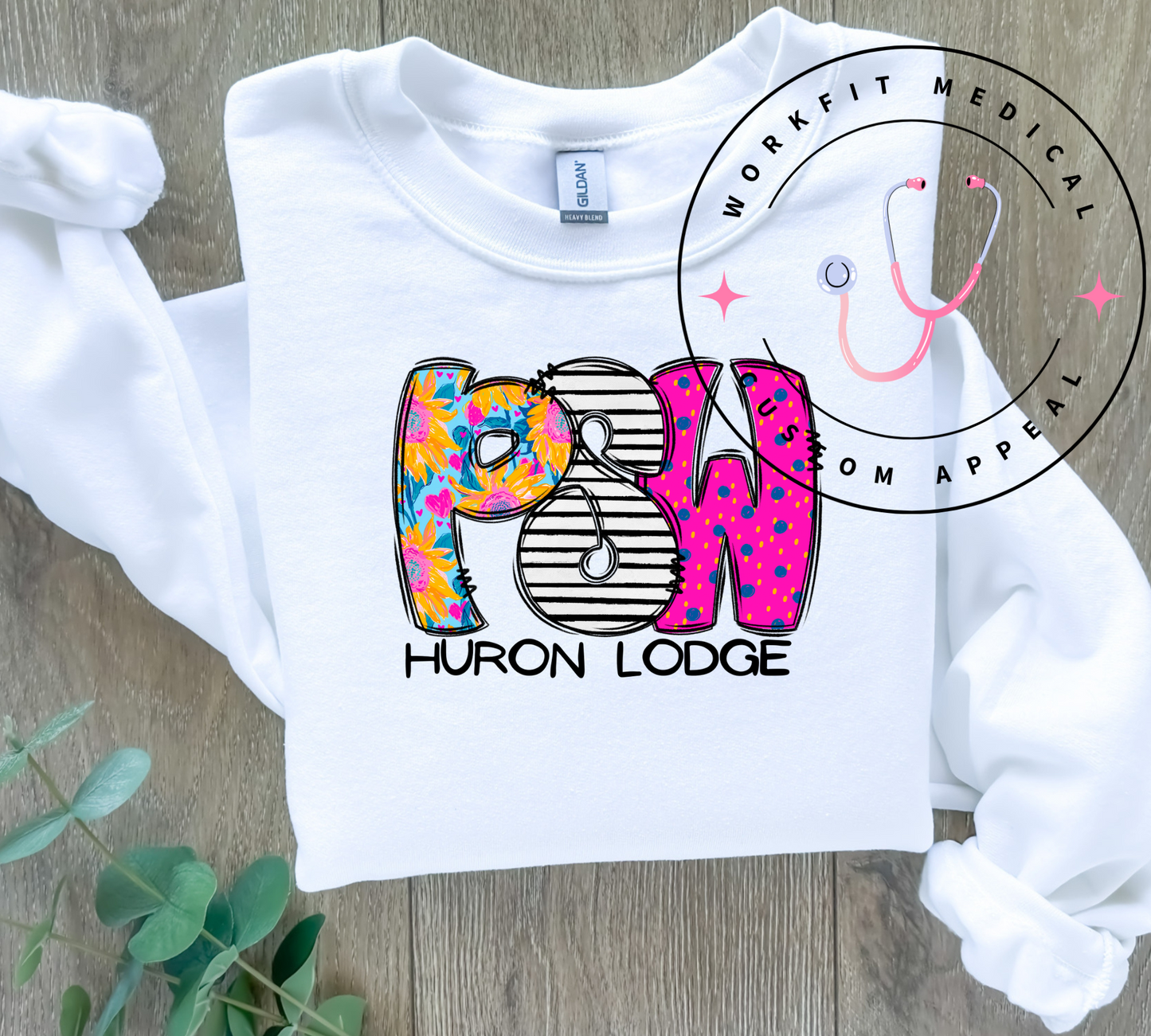 Doodle PSW HL Crewneck