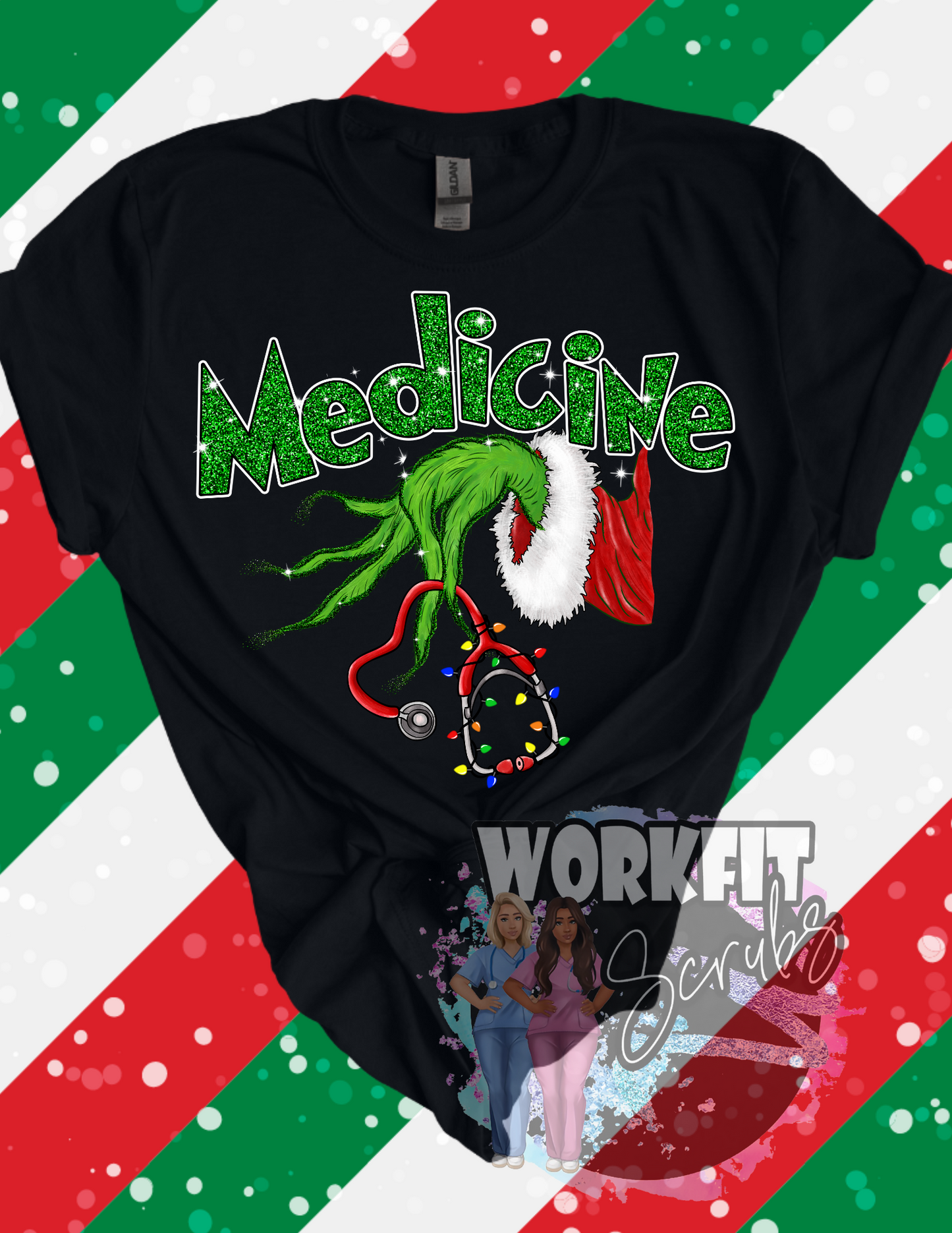 Medical Christmas - Grinch Holiday Medical Tees