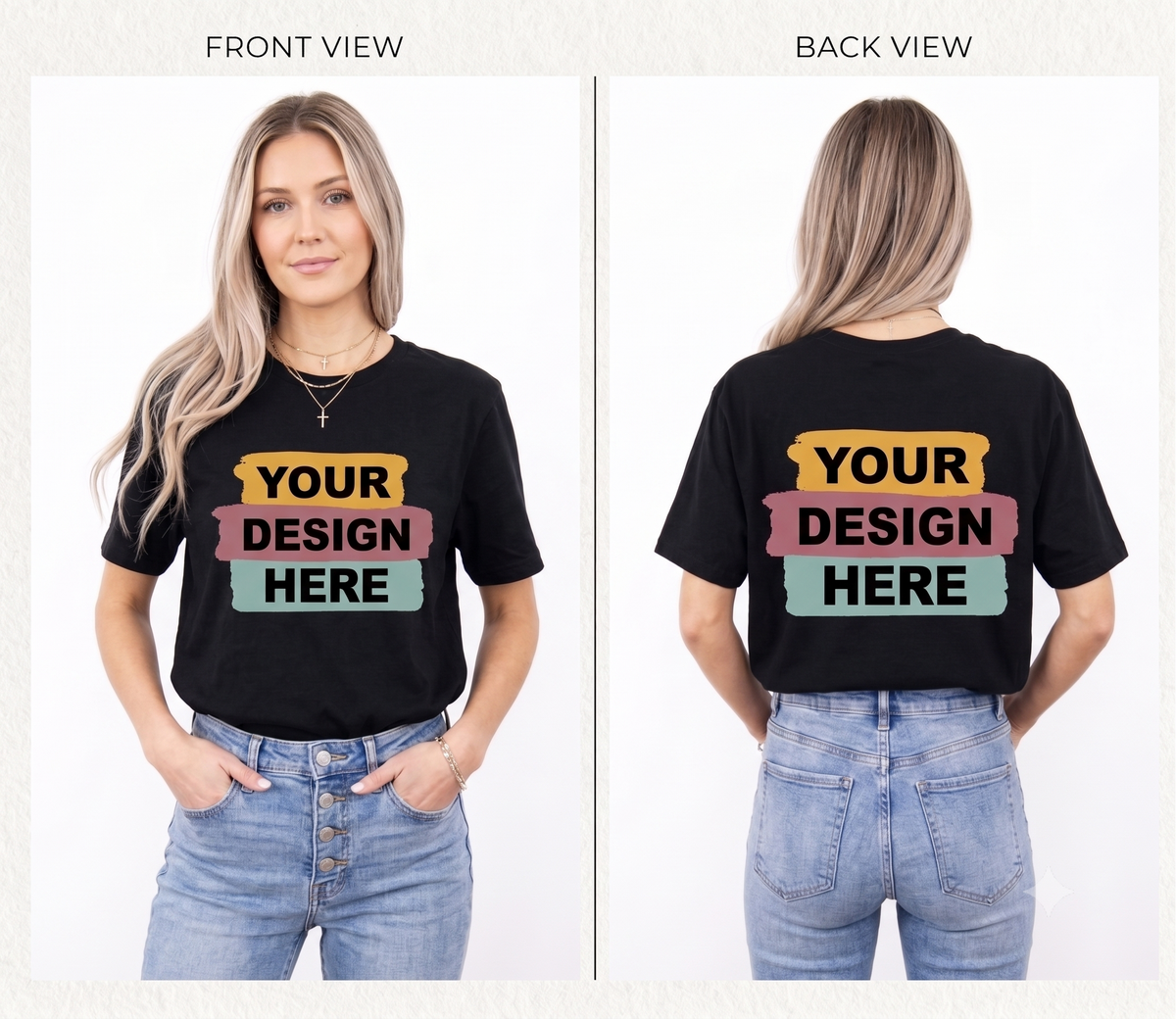 Customize your Shirt! Front & Back