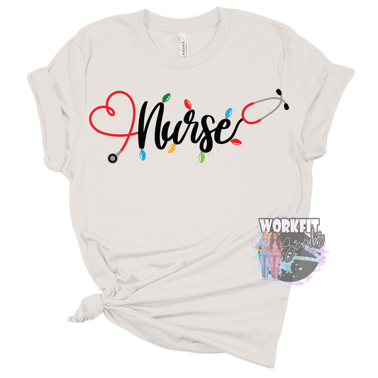 Nurse Stethoscope T-Shirt