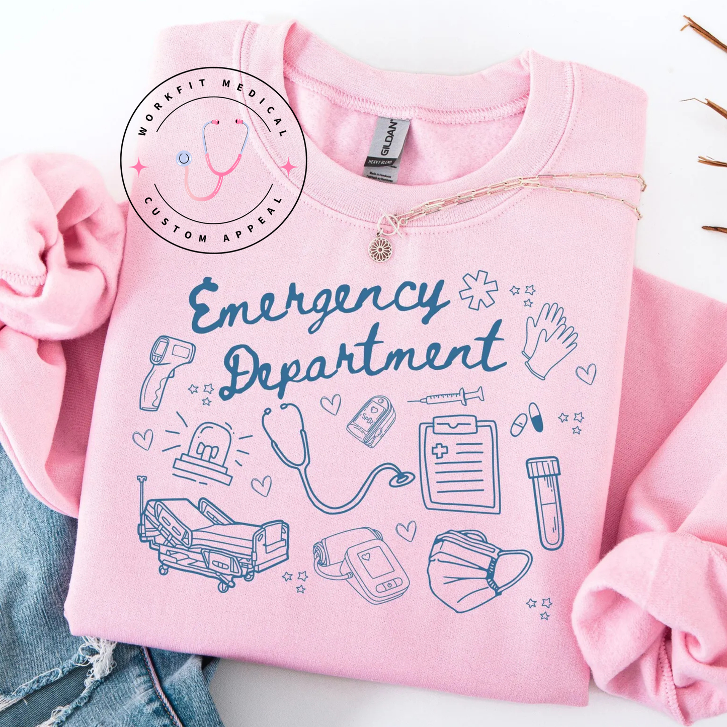 All Things ER Dept. Crewneck
