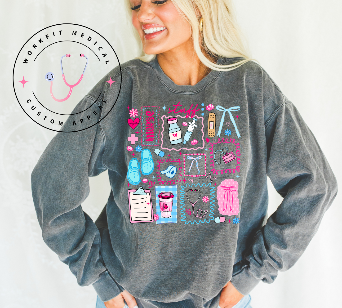 Nurse Bible Crewneck