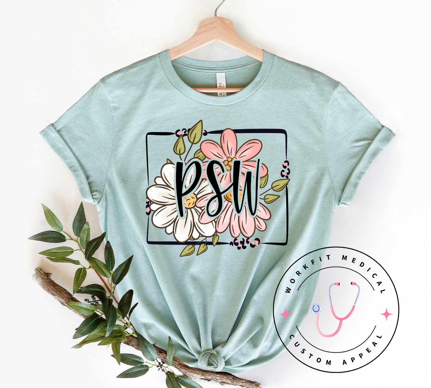 Classic Flower PSW Tee