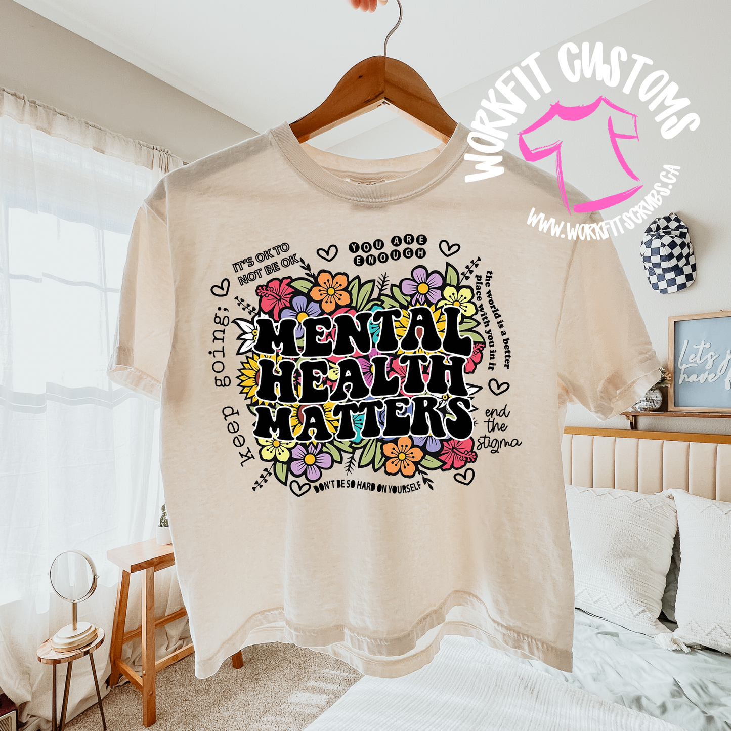 Mental Health Matter- Words of Wonder T-Shirt