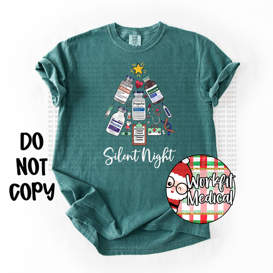 Silent Night Christmas Tree