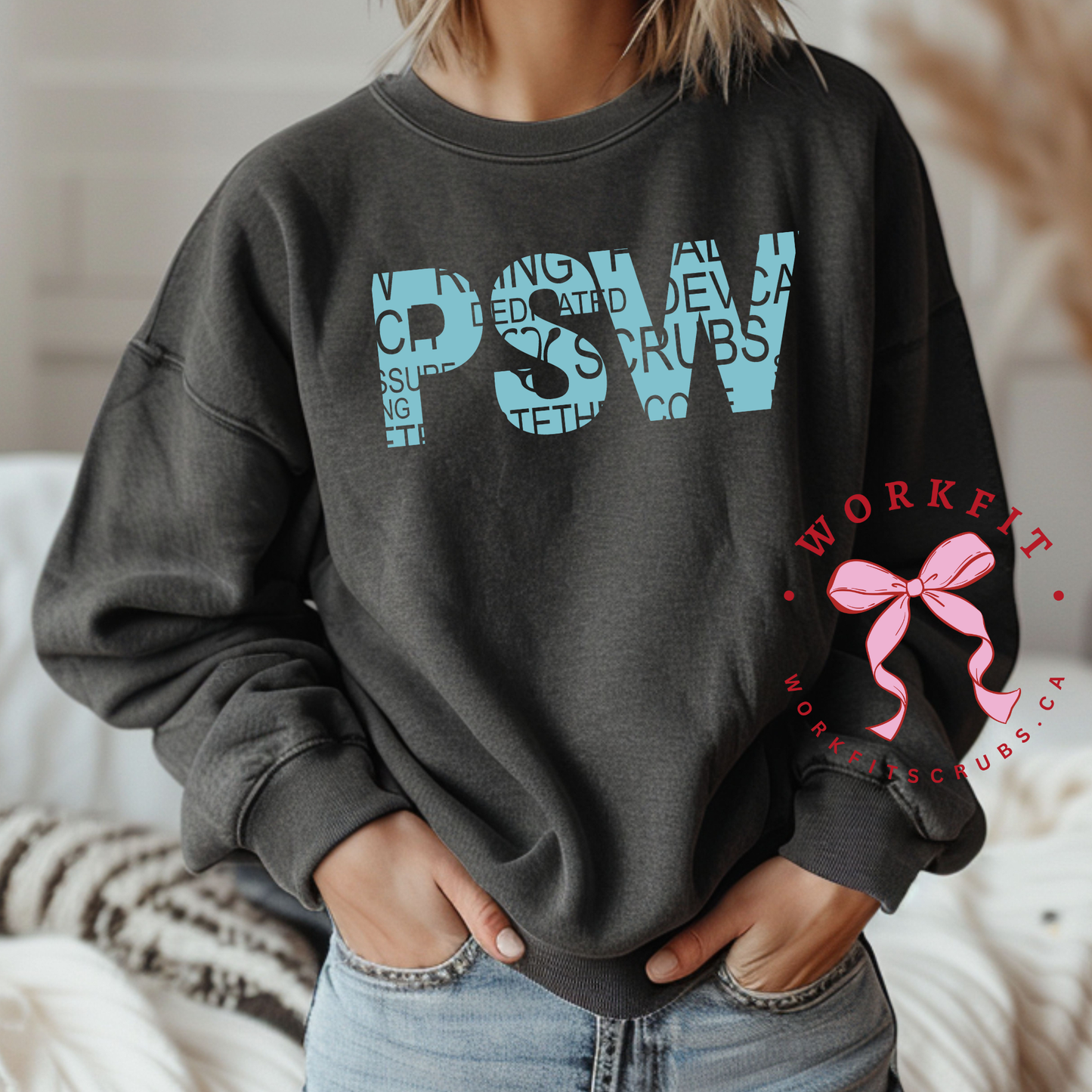 PSW Words of US Crewneck