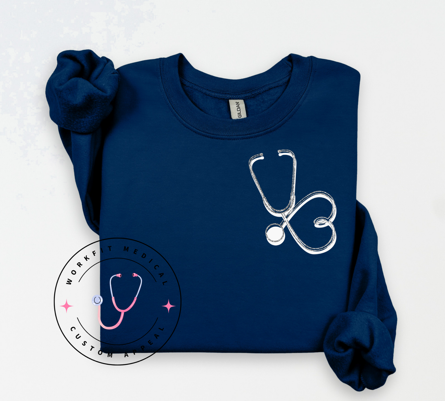 Glitter Stethoscope Crew