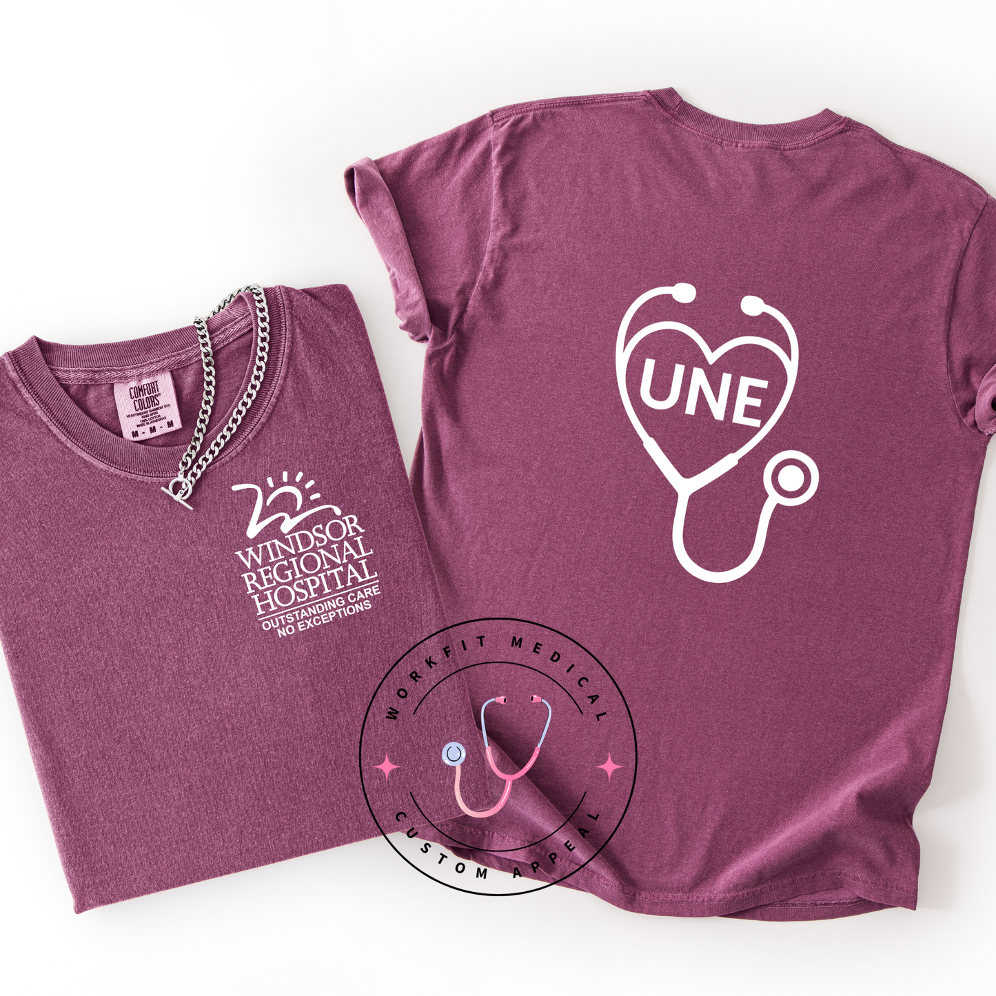 WRH UNE doubled Sided Tee