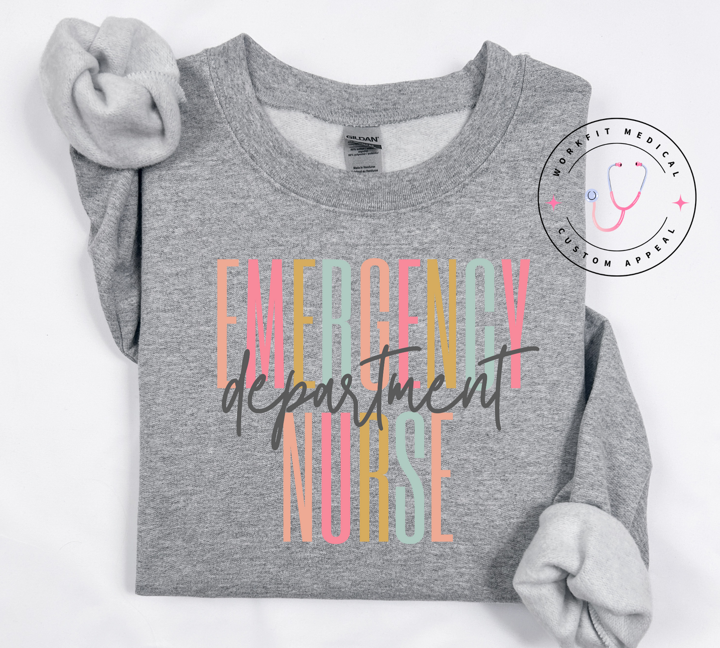 Emergency Nurse Crewnecks