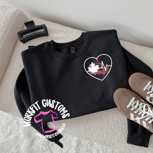 Canadian Healthcare Crewneck