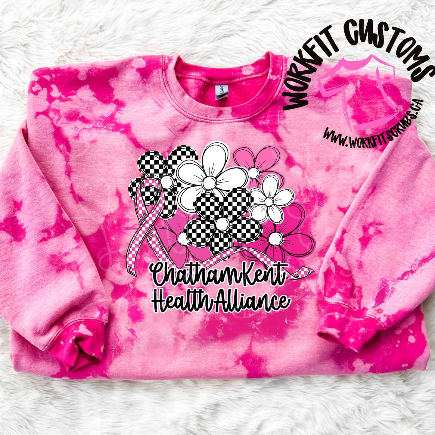 CKHA Acid Dye Breast Cancer Awareness Crew