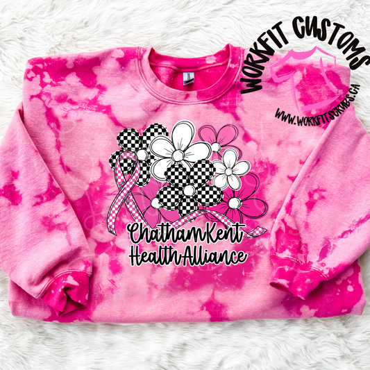 CKHA Acid Dye Breast Cancer Awareness Crew