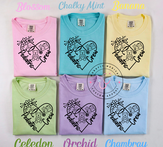 PED Care Comfort Color Tees