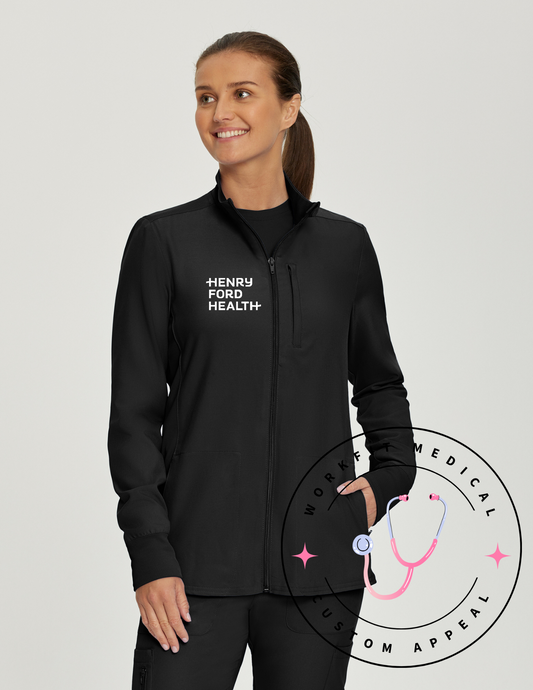 3 Pocket Henry Ford Scrub Jacket