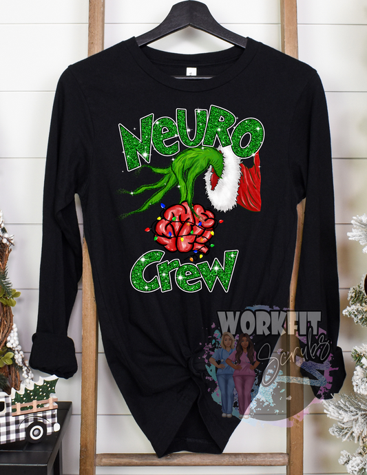 Medical Christmas - Grinch Medical Long Sleeve