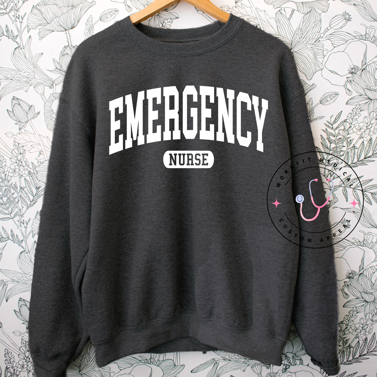 Emergency Nurse Crewneck