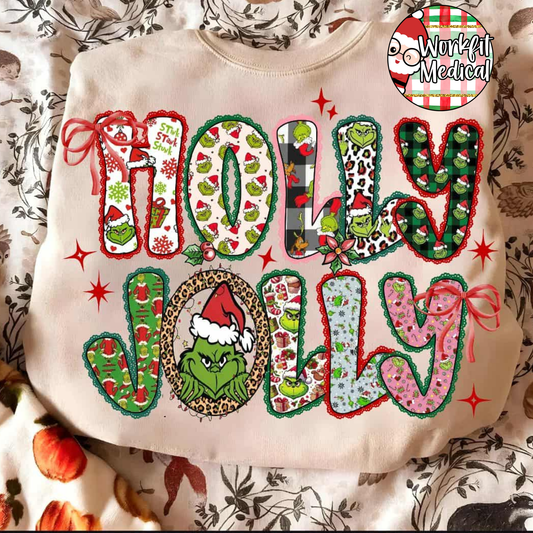 Holly Jolly Grinch Sweater