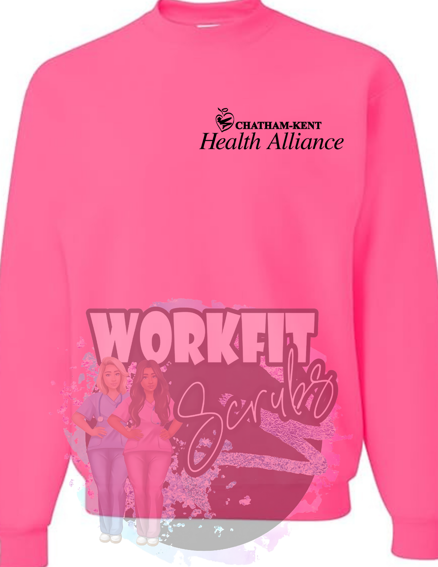 CKHA NEON PINK crewnecks* limited edition*