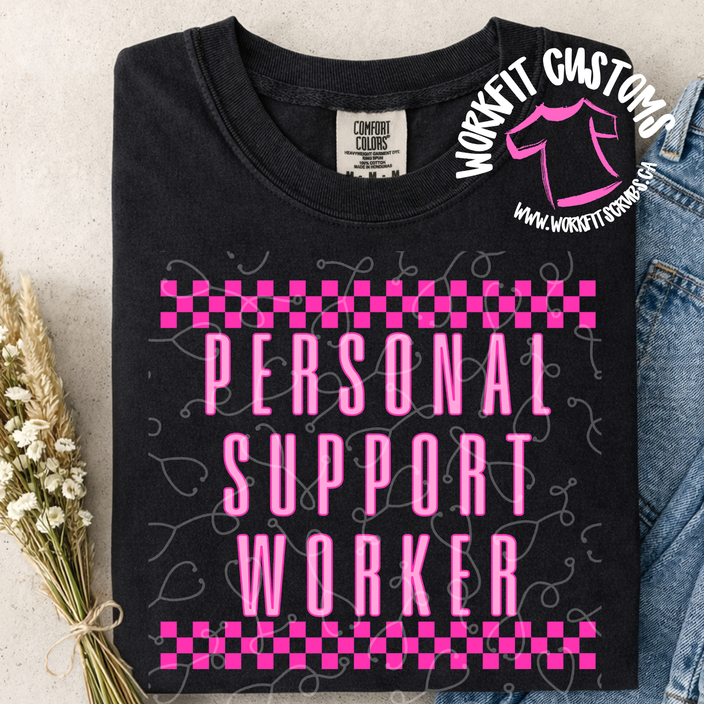 Retro Pink PSW Tee