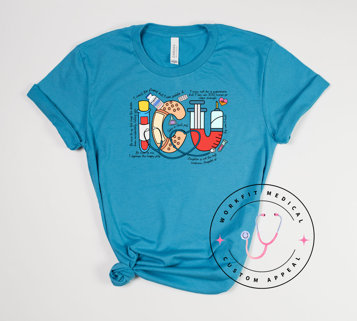 Propofol ICU Crew & Tee