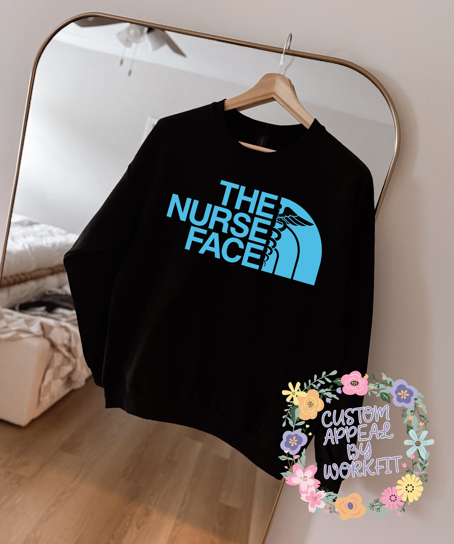 The Nurse Face Crewneck