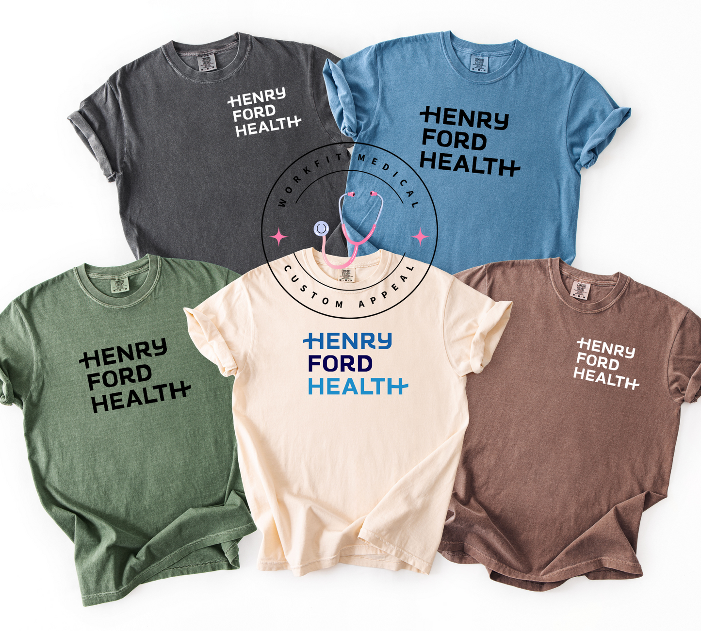 Comfort Color Tee Shirt Bundle-Dark