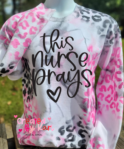 Leopard Dye- This Nurse Prays