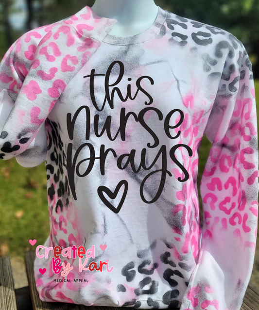 Leopard Dye- This Nurse Prays