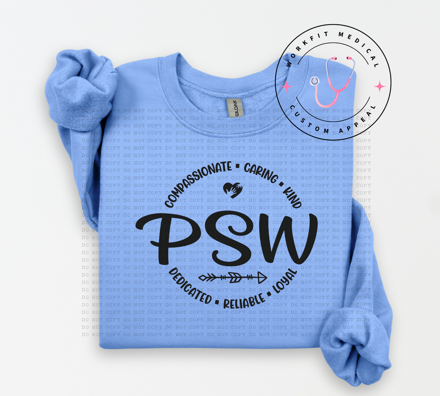 Compassion Caring PSW Crewneck