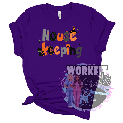 Housekeeping Halloween Tee
