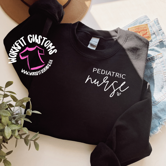 Pediatric Nurse Crewneck