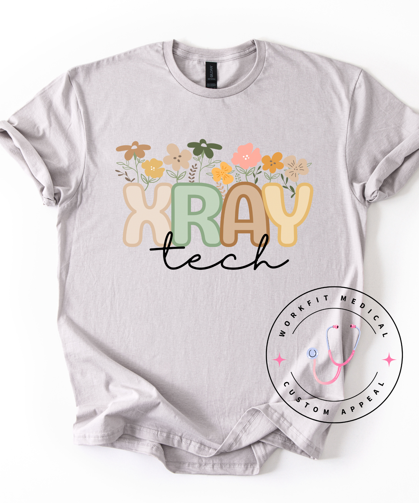 Floral XRAY Tech T-Shirt