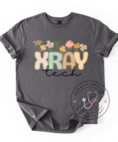 Floral XRAY Tech T-Shirt