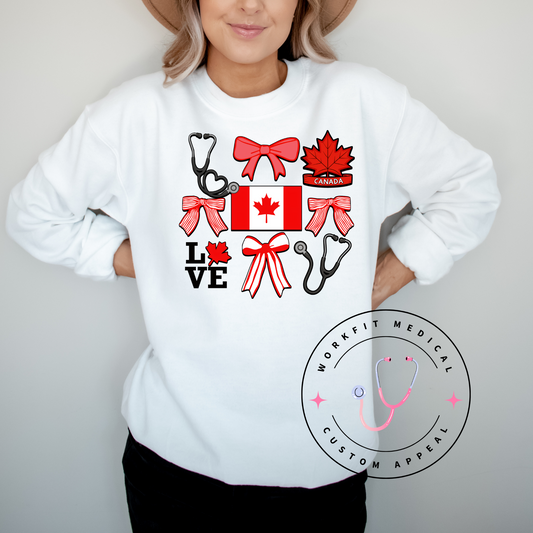 O Canada Stethoscope Bows