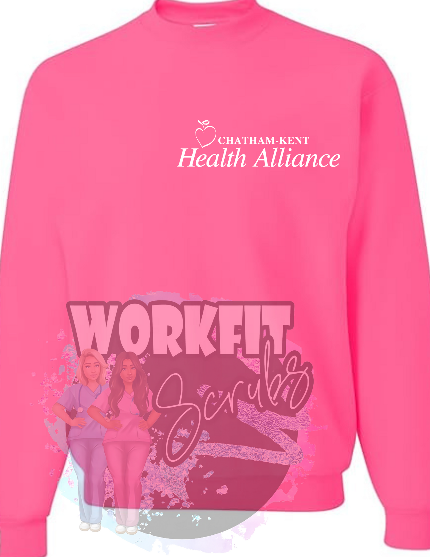 CKHA NEON PINK crewnecks* limited edition*