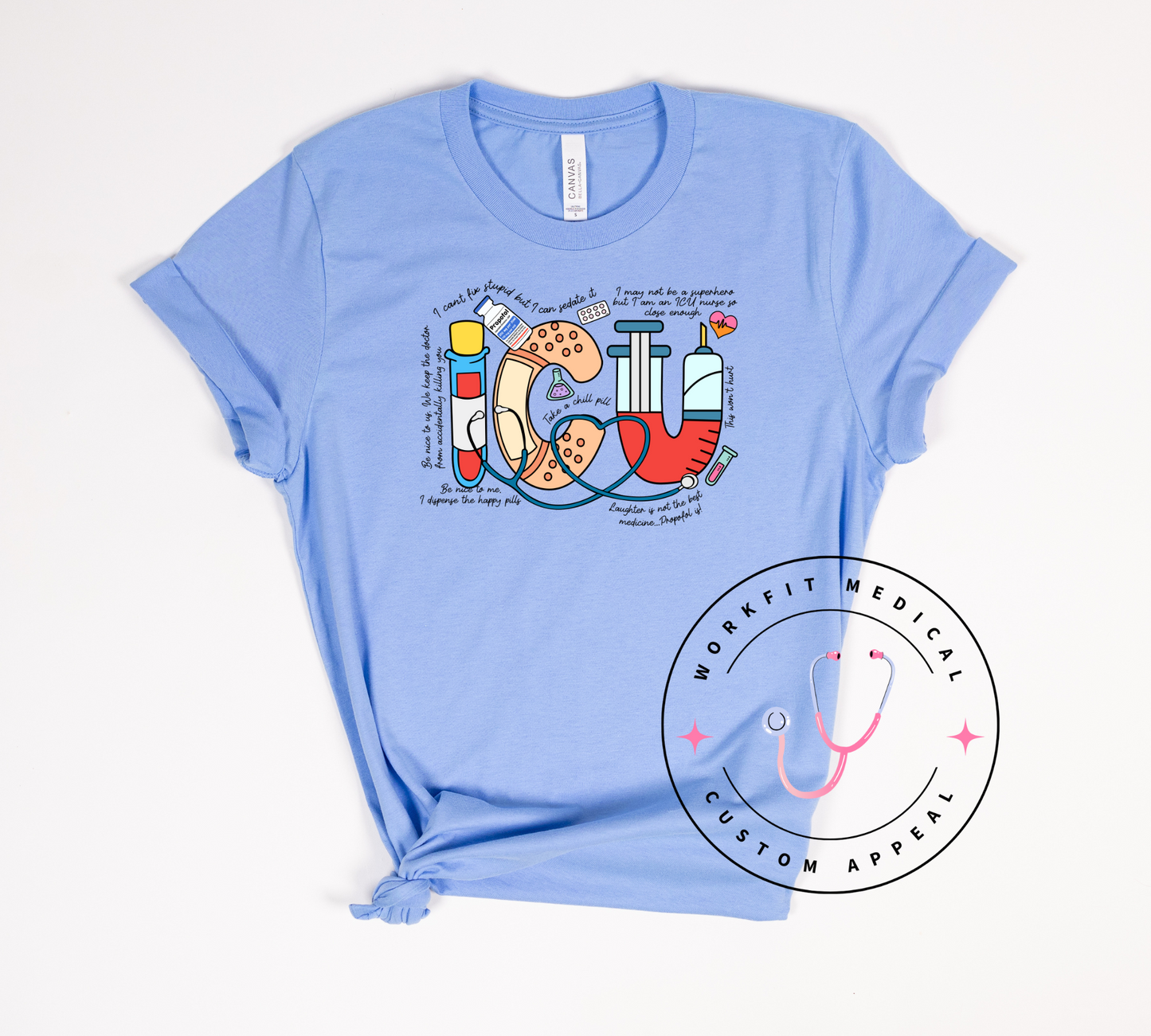 Propofol ICU Crew & Tee