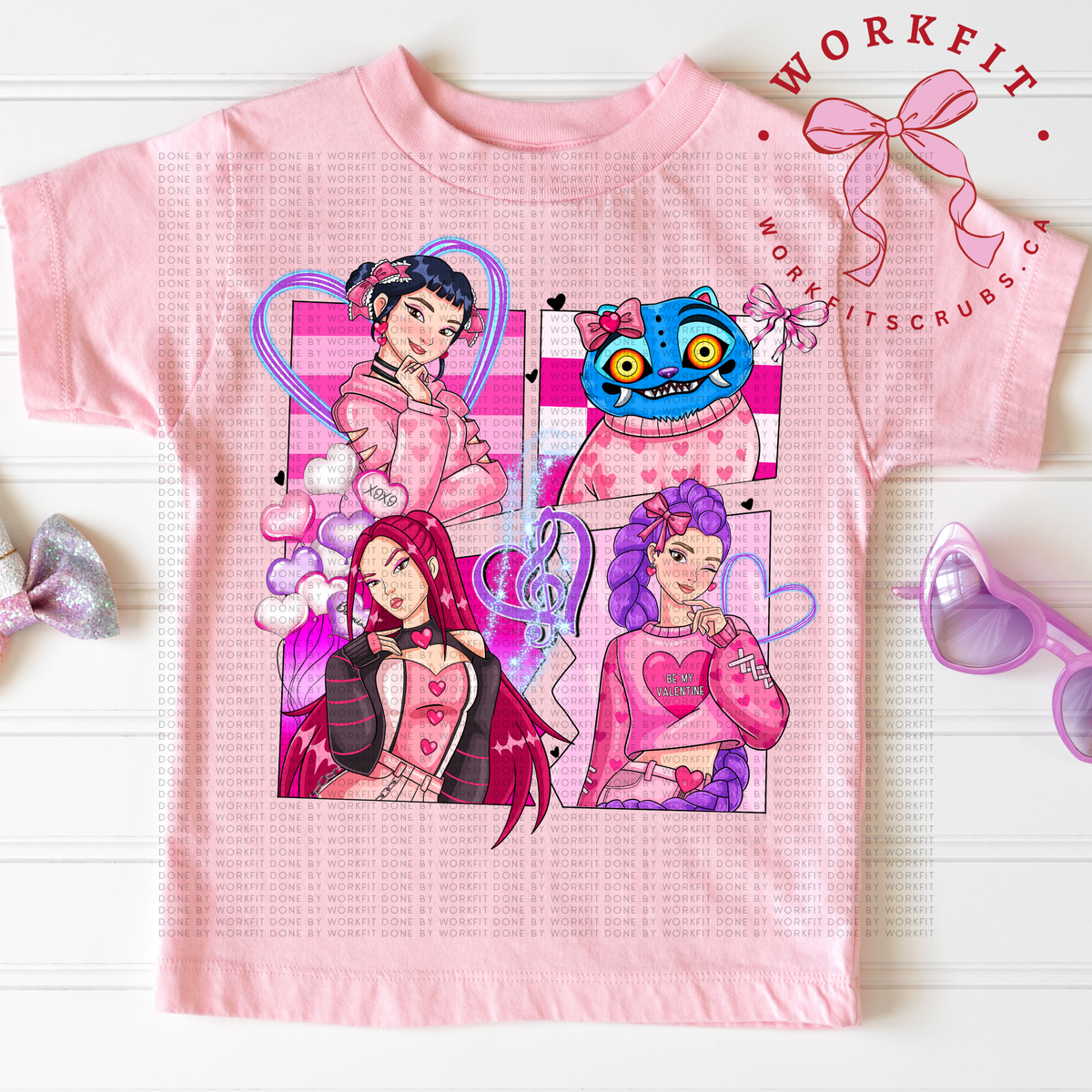 2026 Valentine Toddler Youth Tees