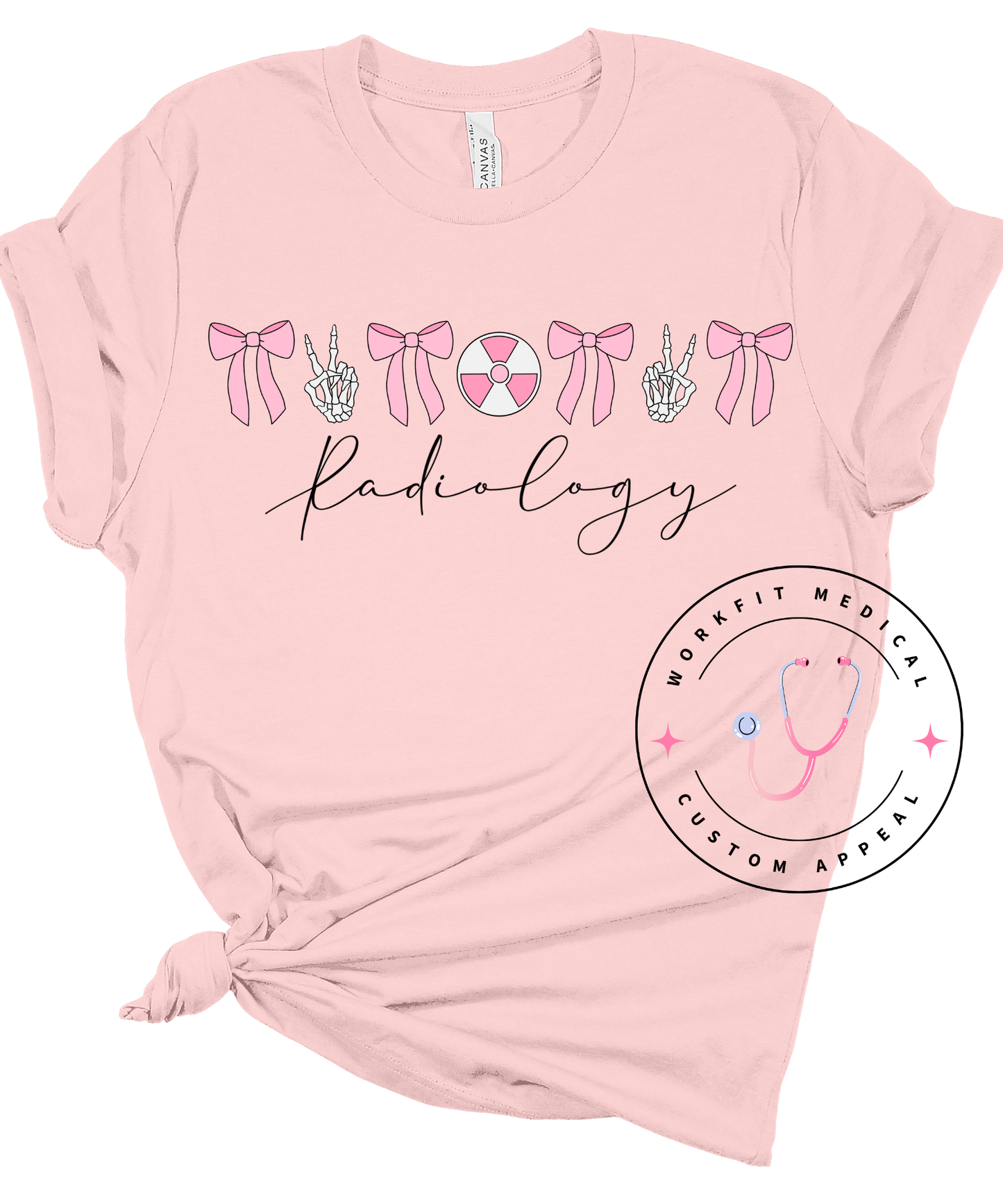 Pretty Bow Radiology T-Shirt