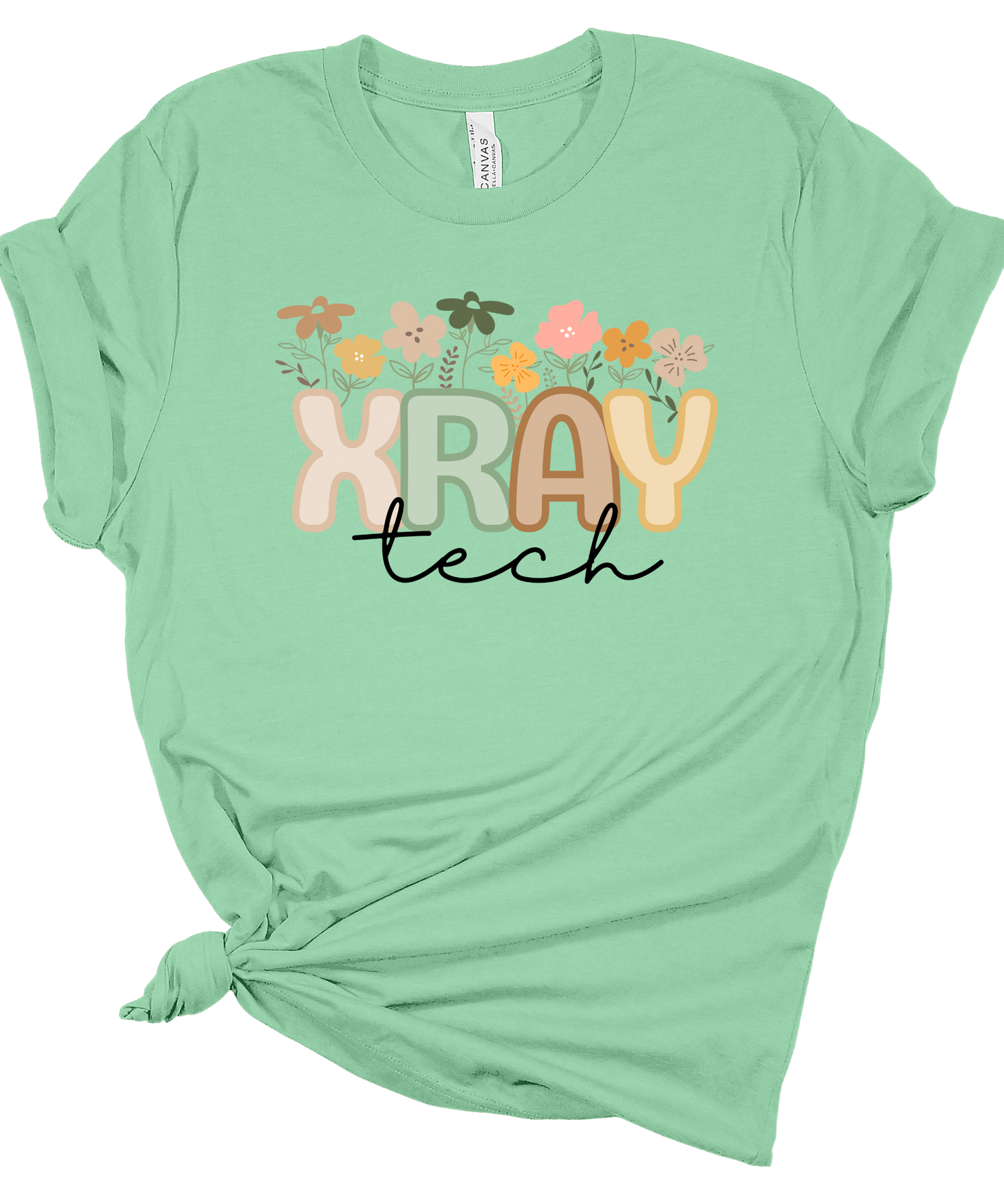 Floral XRAY Tech T-Shirt
